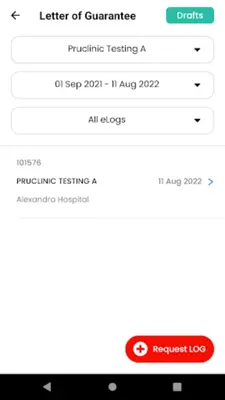 PruClinicare android App screenshot 0