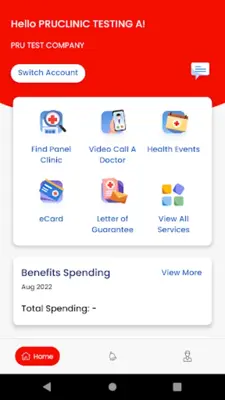 PruClinicare android App screenshot 3